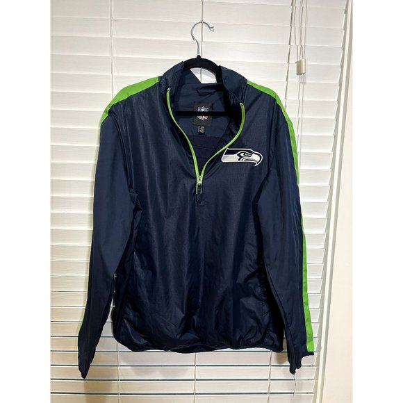 Nike Seattle Seahawks Mens Windbreaker Jacket - Size L‎ - Picture 1 of 3